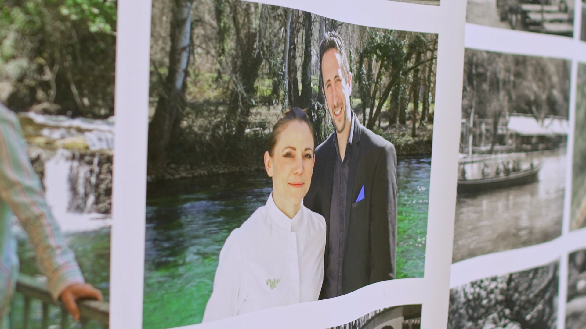 La 4e génération aux commandes, cheffe et directeur du Restaurant Philip au bord de la Sorgue